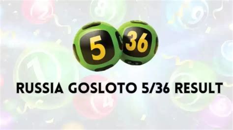 russia gosloto results 5/36